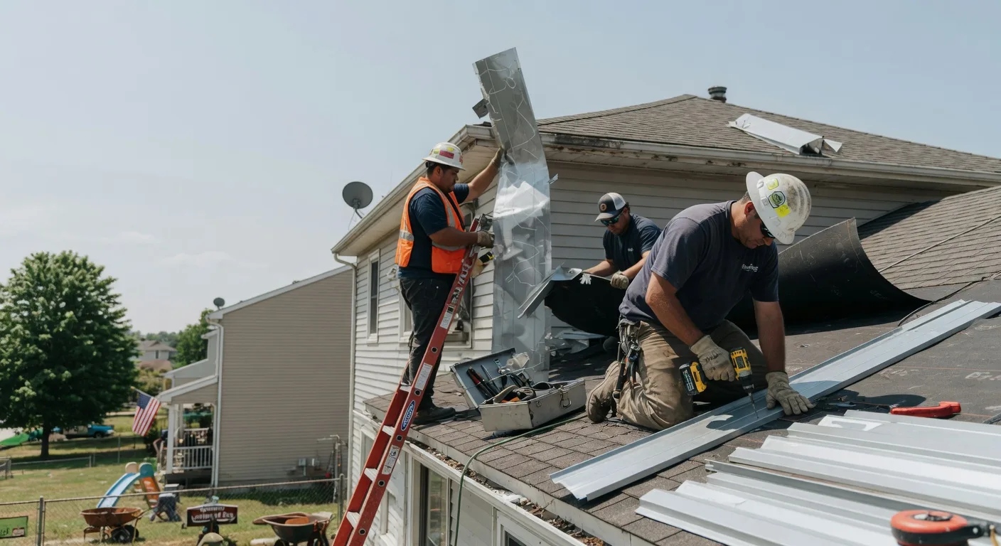 Metal Roofing Installation in Illinois near me